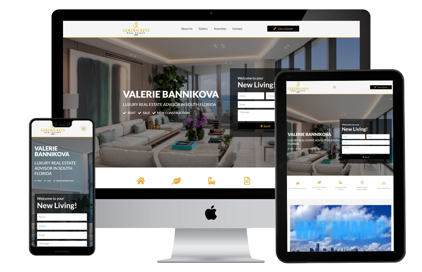 free real estate website development company in Miami